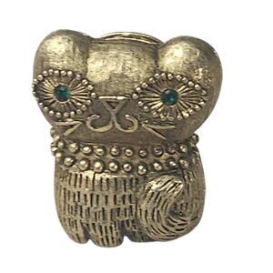 Vtg 1960s 70s Prince Matchabelli Wind Song  Cat Perfume Solid